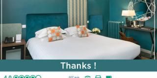 The Hotel Brice Garden Nice climbs in the ranking of online review sites!